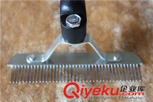 寵物梳理類以及洗澡系列 寵物梳子毛梳 狗毛梳寵物排梳 藏獒金毛薩摩中大型犬用美容梳原始圖片3