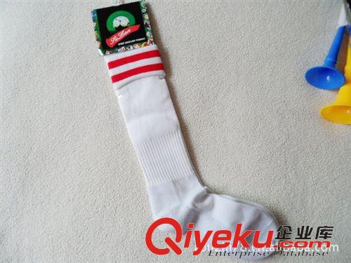 舞蹈襪 足球襪批發(fā) 實(shí)拍加厚長筒過膝防滑耐磨毛巾底8色條紋足球襪批發(fā)原始圖片2