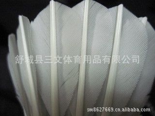 無標羽毛球 安徽羽毛球鴨彎拉直 三四級粗桿 球館團體訓練球 體育用品