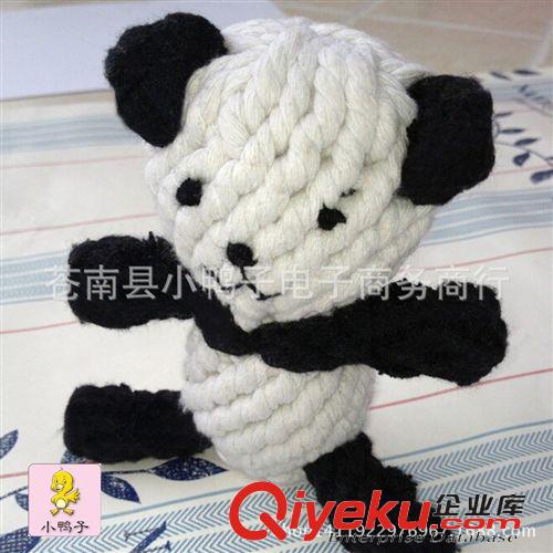 動物編織玩具 寵物棉繩玩具 啃咬玩具 寵物玩偶 猴子 手工編織玩具 廠家批發