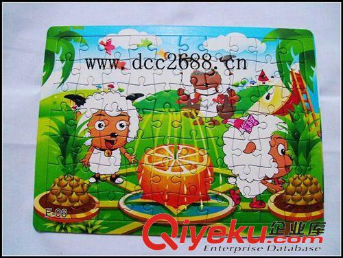 文具禮品 新奇特平面拼圖喜洋洋拼圖嬰兒益智創(chuàng)意兒童玩具批發(fā)廠家批發(fā)貨源原始圖片2