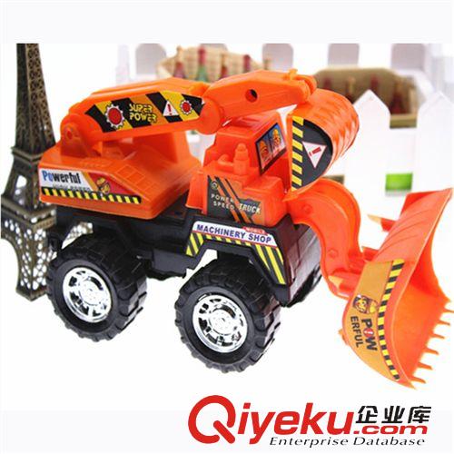幼兒園小玩具 兒童玩具工程車挖機(jī)加推土機(jī)兒童玩具車批發(fā)地攤貨源小孩玩具批發(fā)原始圖片2