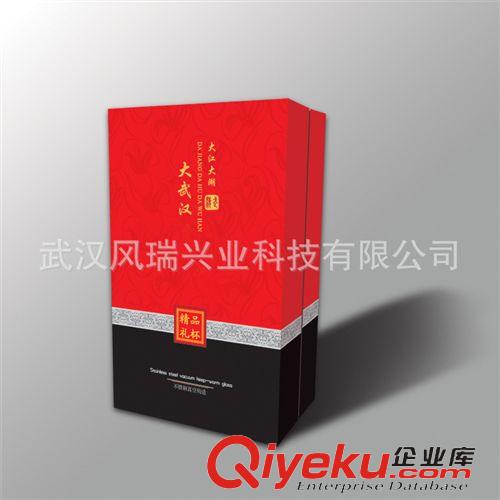 湖北特色禮品 大武漢特色禮品黃鶴樓紀念文化水杯中國紅304不銹鋼保溫杯子定制原始圖片2