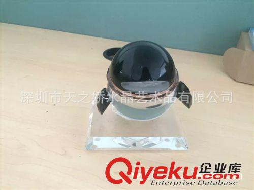 水晶產品 供應水晶QQ擺件 QQ仔水晶擺件 兒童節禮物 紀念禮品水晶工藝品原始圖片3