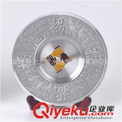 純錫產(chǎn)品 定做純錫圓盤(pán) 節(jié)節(jié)高升紀(jì)念盤(pán) 花開(kāi)富貴錫盤(pán) 百福盤(pán)頒獎(jiǎng)紀(jì)念禮品原始圖片2