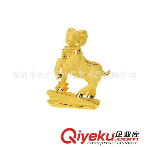 絨沙金產(chǎn)品 廠家批發(fā)絨沙金滿載而歸 喜氣洋洋 lty賀歲羊擺件家居擺件