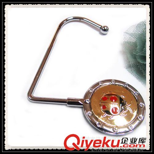 時(shí)尚-掛包鉤 供應(yīng) 七星瓢蟲閃鉆掛包鉤 鋅合金材質(zhì)掛包鉤  款式多樣掛包器原始圖片2