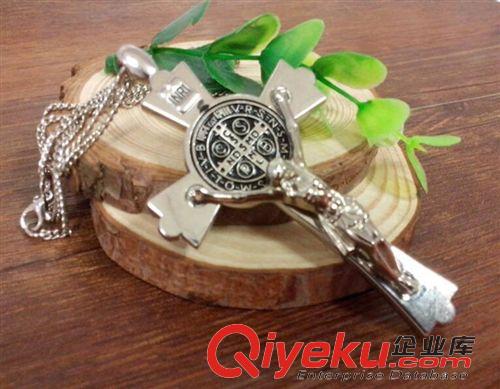 精美項鏈毛衣鏈 創意十字架項鏈 耶穌女神造型工藝禮品 基督教天主教 信仰紀念品原始圖片2