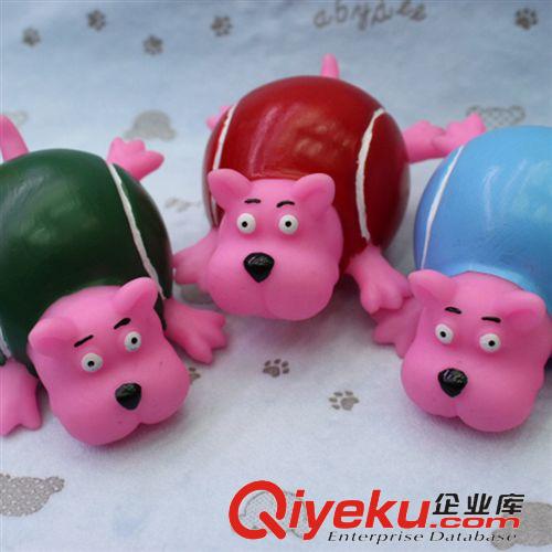 搪膠發(fā)聲玩具 搪膠寵物玩具 狗表情大骨頭狗狗啃咬玩具 批發(fā)