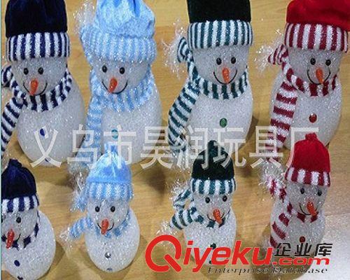 發(fā)光玩具 圣誕發(fā)光玩具 可愛雪人小夜燈 閃光玩具 廠家供應(yīng)批發(fā)原始圖片3