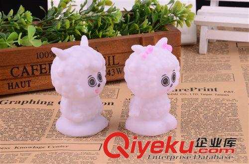 發光玩具 搪膠發光卡通玩具 創意發光玩具 喜羊羊發光小夜燈 廠家批發原始圖片3