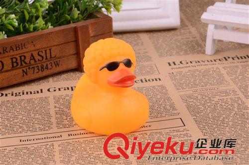 發聲玩具 廠家直銷 新款發泄會叫地攤熱銷玩具 卷毛黃鴨發聲玩具批發原始圖片3