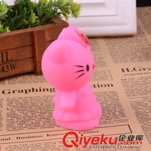 發聲玩具 廠家直銷 批發發聲音玩具 會叫玩具 玫紅kitty貓玩具 貓咪玩具原始圖片2