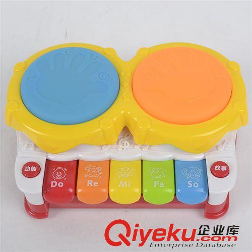 早教類玩具 重樂mp102 早教玩具 啟智伙伴幼教故事琴 拍拍鼓 電子琴玩具 批發(fā)原始圖片3