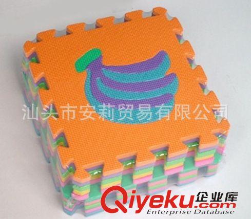 地墊\拼圖 廠家直銷 安莉兒童爬行水果eva拼圖地墊拼接鋪地板防滑墊原始圖片2