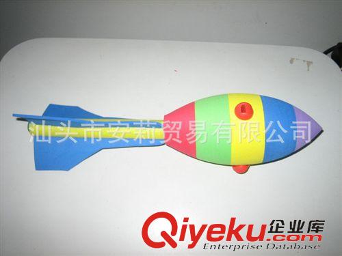 飛彈\手指火箭\手指飛機 廠家供應 eva拼圖玩具 eva玩具印章 eva玩具價格原始圖片3