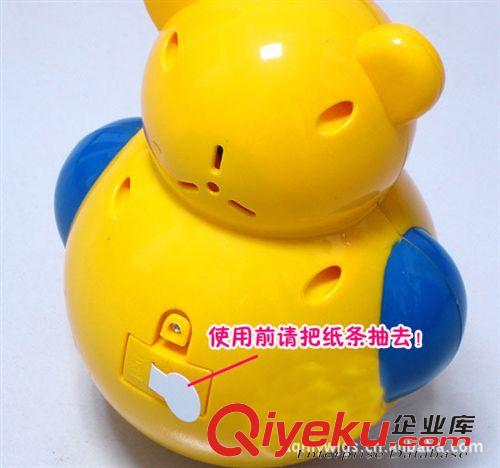早教益智玩具 熊貓音樂不倒翁 音樂發(fā)光玩具 不倒翁玩具 嬰兒玩具原始圖片2