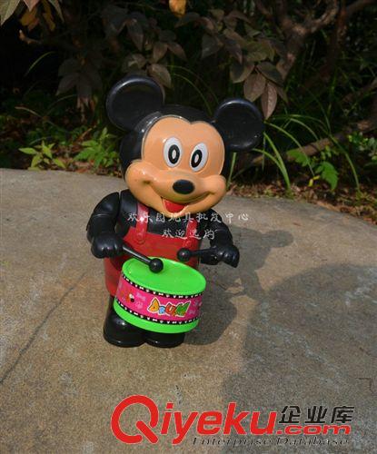 創(chuàng)意玩具 發(fā)條玩具  打鼓玩具 打鼓米老鼠 上鏈米奇 新奇玩具原始圖片3