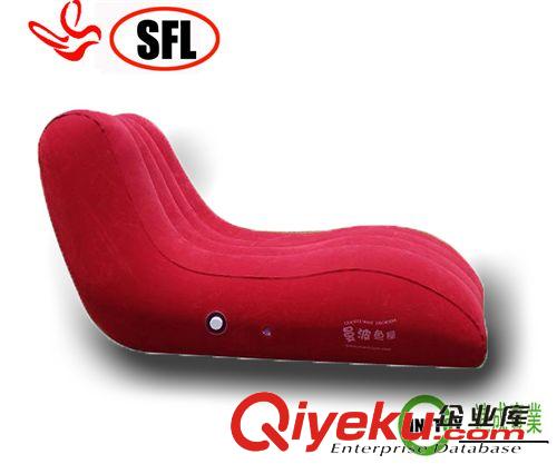 充氣沙發(fā)/Inflatable sofa 廠家訂制pvc/TPU吹氣單雙人沙發(fā)，充氣椅子，凳子，可植絨。原始圖片3