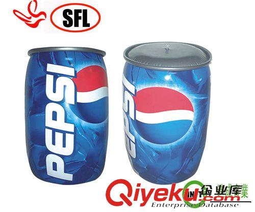 廣告禮品系列/Advertising class 廠家生產(chǎn)充氣pvc/tpu廣告易拉罐展示品，外觀逼真，引人注目。