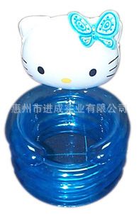 充氣垃圾筒 專業(yè)廠家供應(yīng)PVC充氣圓形垃圾桶，充氣家居原始圖片3