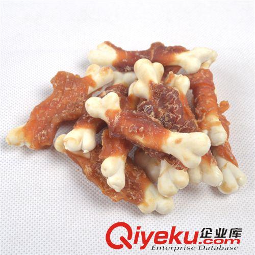 寵物零食 CL0059 雞肉繞牛奶骨100g/袋 (新價)寵物零食咬膠一件代發(fā)代發(fā)貨原始圖片3
