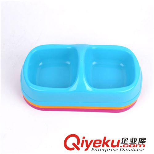 寵物食具 CS0049KLF樹脂雙碗（新價）寵物用品一件代發(fā)分銷原始圖片2