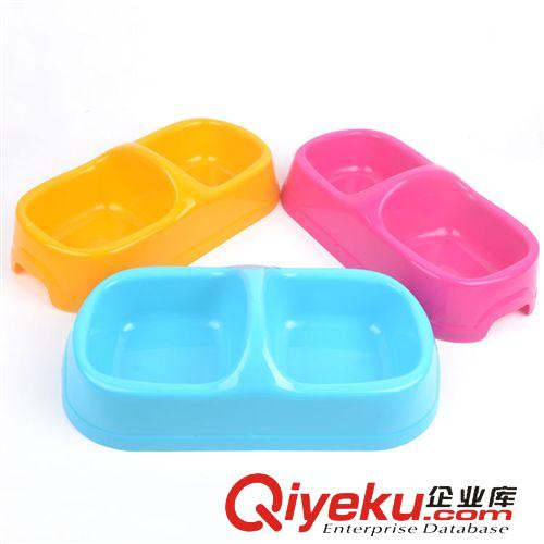 寵物食具 CS0049KLF樹脂雙碗（新價）寵物用品一件代發(fā)分銷原始圖片3