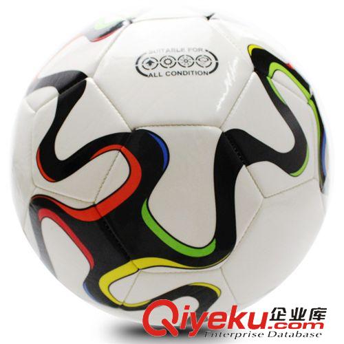 OEM足球?qū)?chǎng) 廠家定做 代加工貼牌批發(fā)直銷(xiāo)車(chē)縫PVC比賽訓(xùn)練5號(hào)足球 體育用品原始圖片2
