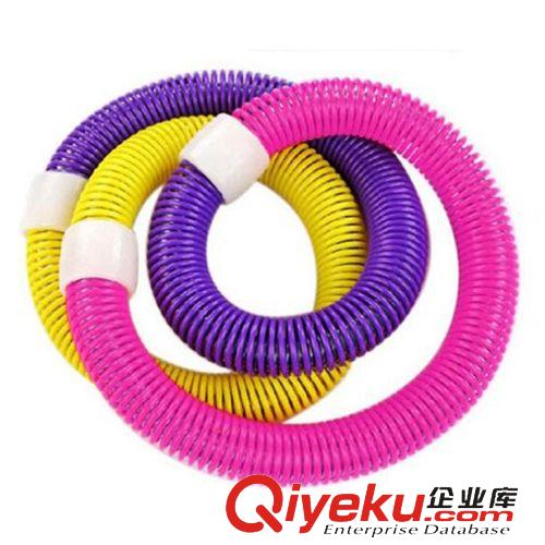 家庭健身器材 瘦腰收腹jf呼拉圈 彈簧軟式呼啦圈 健身ss呼啦圈標(biāo)準(zhǔn)兒童款原始圖片2