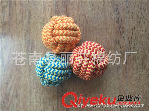 三股棉繩 廠家直銷 寵物用品 狗狗玩具  狗狗用品 寵物棉繩結玩具 棉繩系列原始圖片2