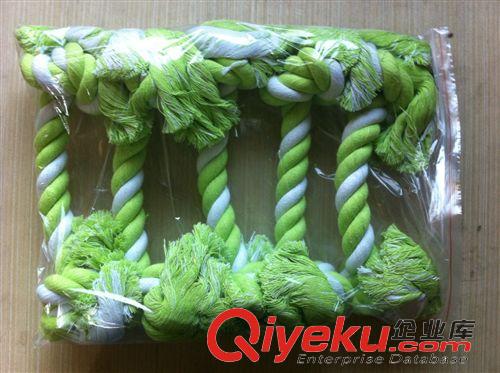 寵物玩具 供應(yīng)三股棉繩 寵物玩具   寵物棉繩結(jié)玩具  狗狗用品  狗骨頭原始圖片3