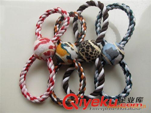 寵物玩具 廠家直銷(xiāo) 寵物用品 狗狗玩具 棉繩玩具光頭球