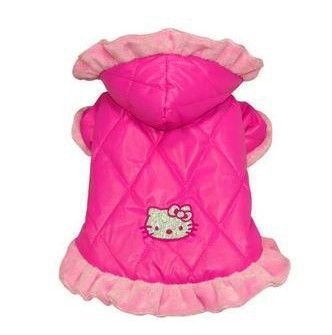 服裝 hellokitty棉衣 加厚保暖寵物衣服 超厚狗衣服 秋冬季服裝