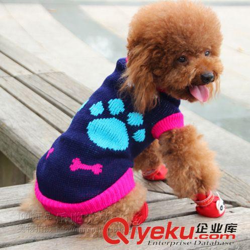 服裝 全棉毛衣 寵物衣服 狗狗服裝 秋冬季超厚蓬松款棉衣 上百種花色原始圖片3