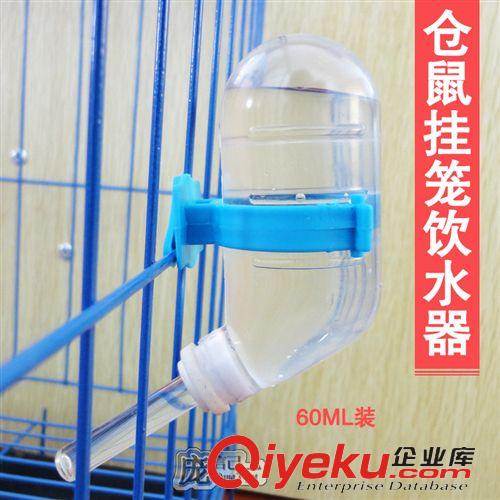小寵用品 倉鼠飲水器 60ml 可掛籠飲水器 小寵喝水食具 水壺 廠家直銷