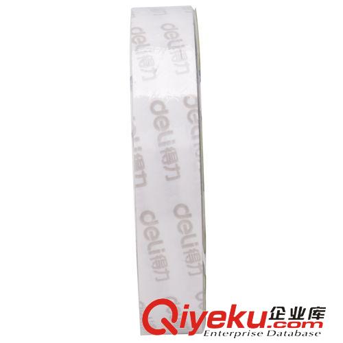 辦公用品膠帶 得力30413 雙面泡棉膠帶 棉紙雙面膠 兩面手工膠帶18mm*10m高粘性原始圖片3