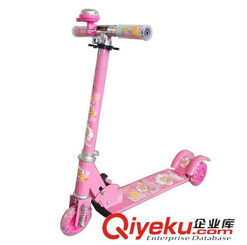 滑板車 新款兒童滑板車腳踏車帶閃光輪廠家直銷批發零售可貼牌