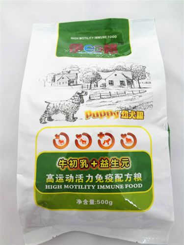 寵物食品零食 伊格狗糧500g幼犬 小包裝犬糧 幼犬狗糧小袋裝 益生元促消化狗糧原始圖片2