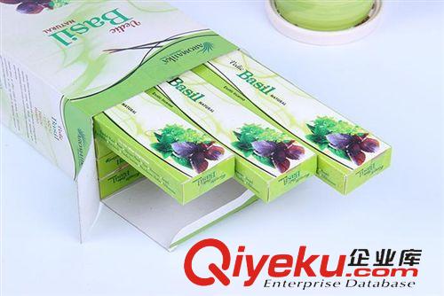 印度香/佛香 Vedic Basil incense sticks印度原裝進口手工卷制羅勒芳草香香薰原始圖片2