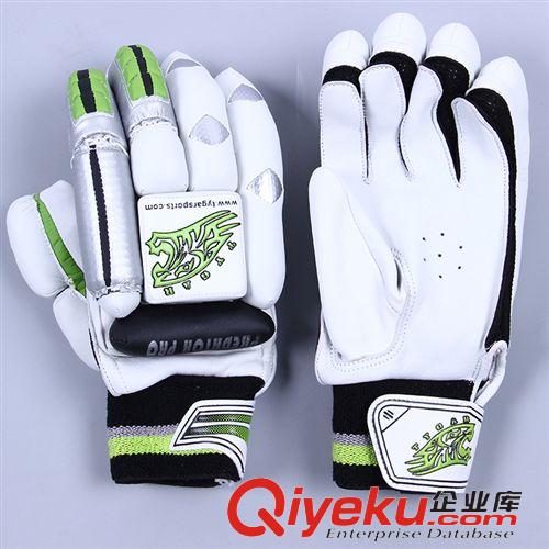 板球防護用具 Predator Pro Gloves印度進口PU海綿板球手擊球員手套批發綠色