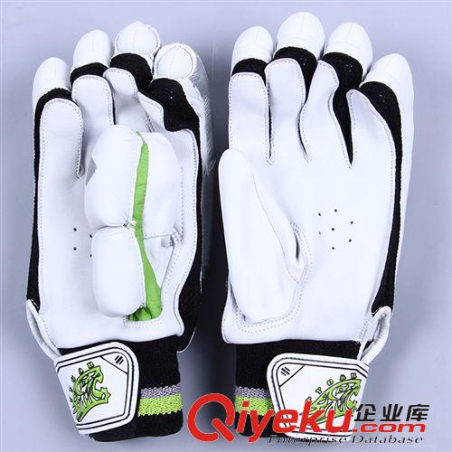 板球防護用具 Predator Pro Gloves印度進口PU海綿板球手擊球員手套批發綠色原始圖片2