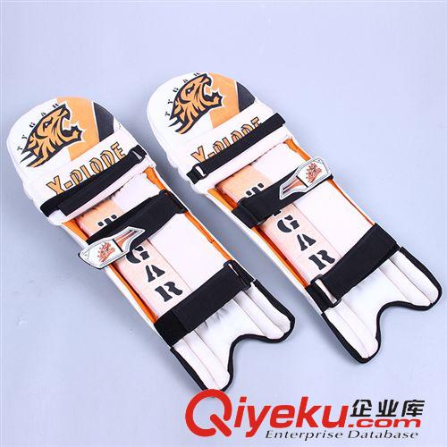 板球防護用具 Xplode Pads 2015印度進口PU海綿板球手擊球員護膝批發(fā)橙色原始圖片2