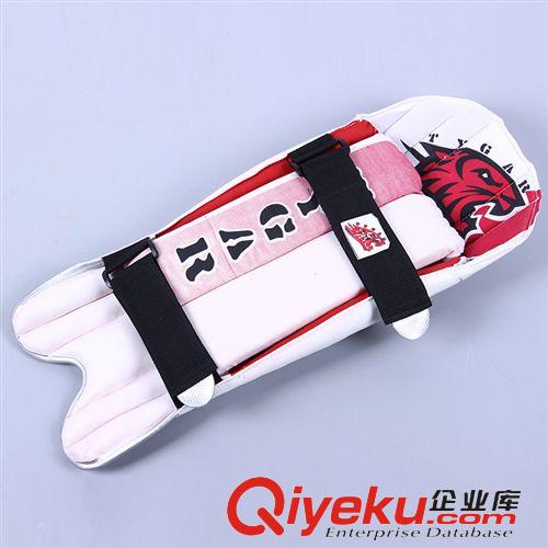 板球防護用具 Wicket Keeping Pads印度進口PU海綿守門手接球員護膝 批發紅色原始圖片3