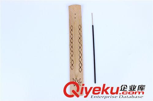木板香座/香盒 Incence Holders印度進口手工雕刻繪制松木插香座插香板批發(fā)原始圖片3