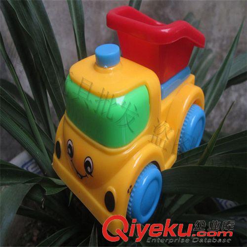 回力車遙控車 廠家直銷 兒童笑臉雙向回力工程玩具車批發(fā)原始圖片2