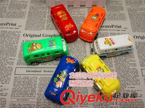 回力車遙控車 義烏商貿(mào)城 小贈品批發(fā)貨源 回力車公交車-回力BUS 商務(wù)小禮品原始圖片2