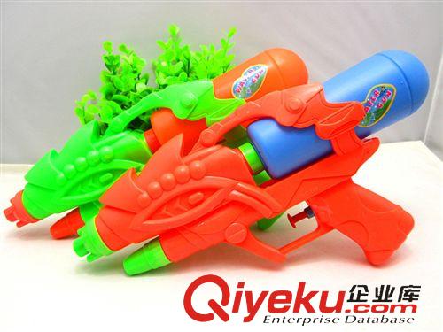 地攤玩具 夏季水槍玩具批發 沙灘戲水兒童水槍玩具 中號雙噴頭2色水槍 噴水原始圖片2