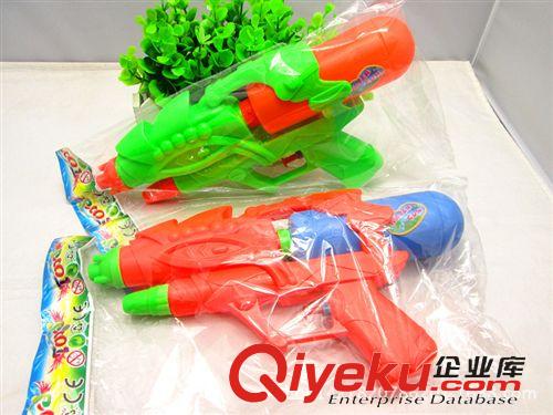 地攤玩具 夏季水槍玩具批發 沙灘戲水兒童水槍玩具 中號雙噴頭2色水槍 噴水原始圖片3