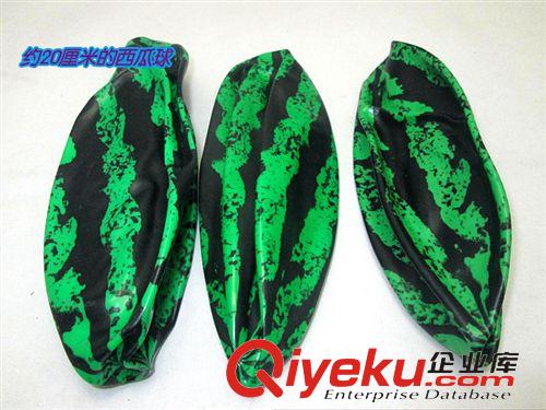0-2元禮品玩具 充氣玩具批發(fā)充氣球西瓜球球類玩具小孩玩具大號22CM左右原始圖片2